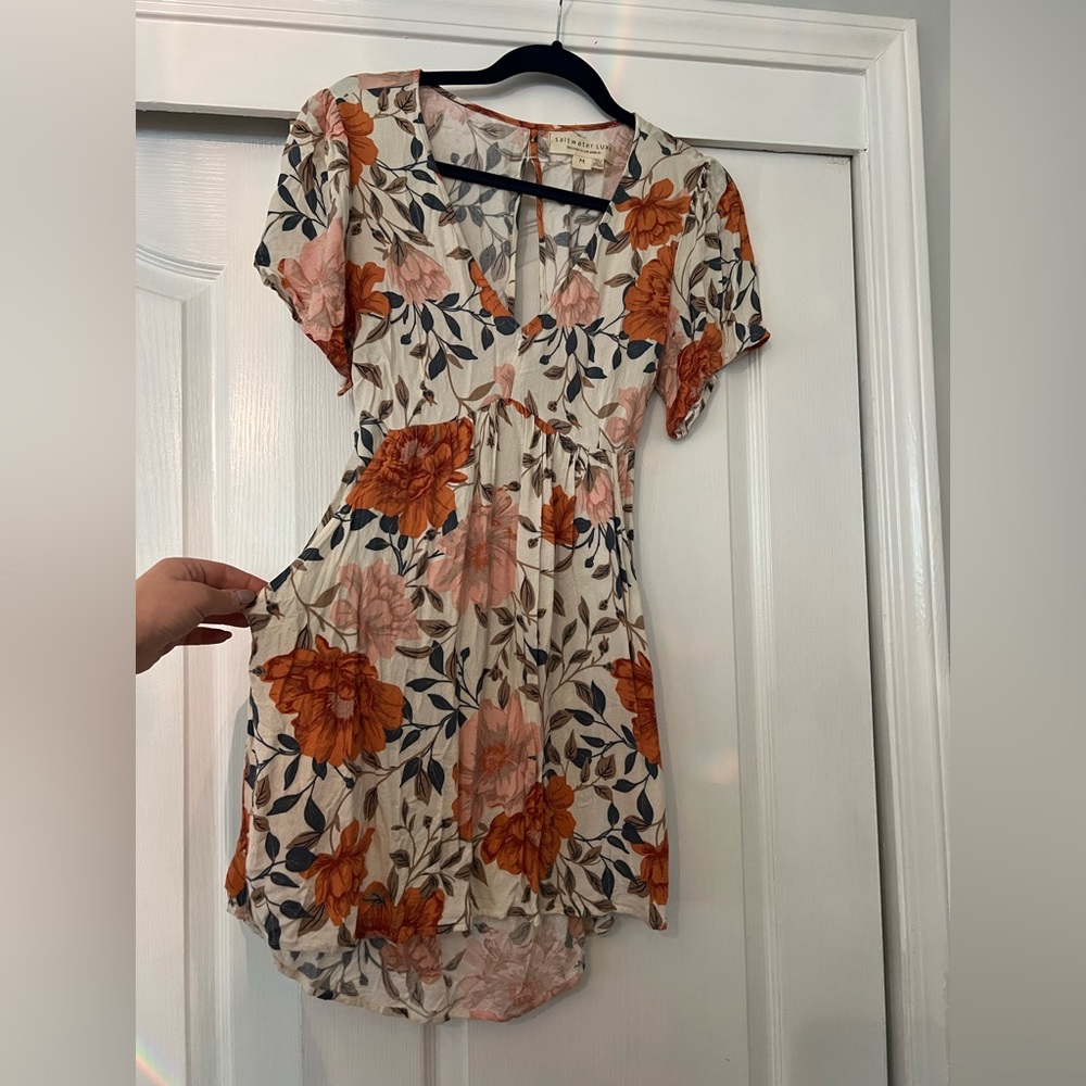 Saltwater Luxe Key hole sundress